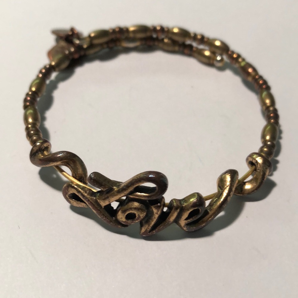 Alex and Ani Vintage Sixty Six Love Bracelet